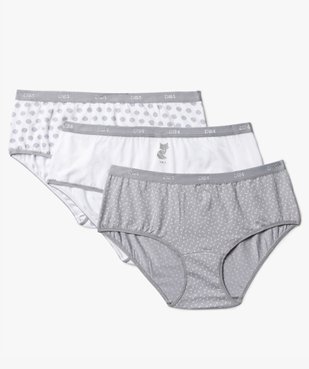 Boxers femme en coton stretch (lot de 3) - DIM vue1 - DIM - GEMO