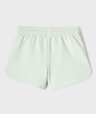 Short ample en maille French Terry fille vue4 - GEMO 4G FILLE - GEMO