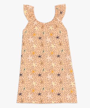 Chemise de nuit fille à motifs étoiles de mer vue2 - GEMO (ENFANT) - GEMO