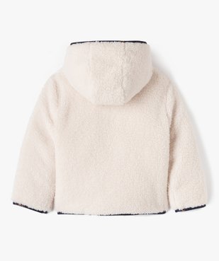 Blouson matelassé à capuche réversible fille - LuluCastagnette vue4 - LULUCASTAGNETTE - GEMO