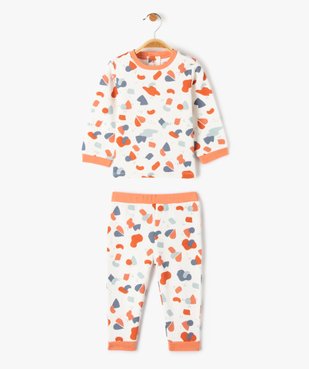 Pyjama bébé garçon imprimé deux pièces vue1 - GEMO(BB COUCHE) - GEMO