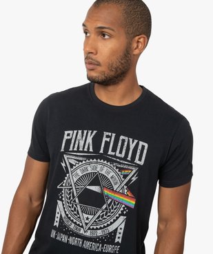 Tee-shirt homme avec motif Pink Floyd vue2 - PINK FLOYD - GEMO