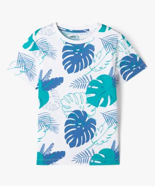 Tee-shirt à manches courtes imprimé garçon vue1 - GEMO (ENFANT) - GEMO