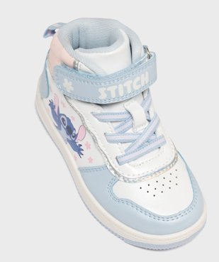 Baskets montantes à lacets et scratch fille - Stitch vue5 - LILO & STITCH - GEMO
