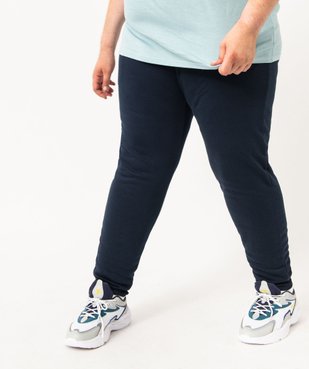 Pantalon de jogging molletonné homme vue3 - GEMO 4G HOMME - GEMO
