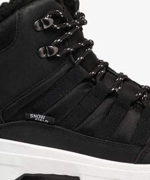 Après-ski homme en mesh et à lacets avec semelle épaisse crantée vue6 - URBAN STEPS - GEMO