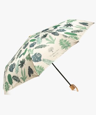 Parapluie femme pliable écologique - Perletti vue1 - GEMO (ACCESS) - GEMO