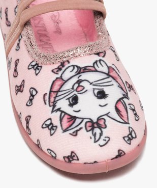 Chaussons fille ballerines en velours ras – Les Aristochats vue6 - ARISTOCHATS - GEMO