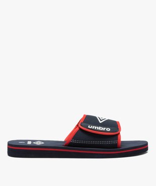 Mules de piscine garçon bicolores à scratch - Umbro vue1 - UMBRO - GEMO