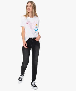 Tee-shirt femme large avec imprimé XXL - Disney vue5 - DISNEY - GEMO