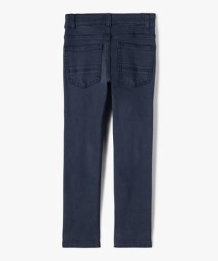 Pantalon chino slim 5 poches garçon vue4 - GEMO (ENFANT) - GEMO