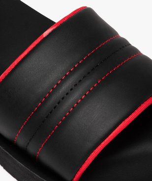 Mules de piscine homme bicolores - Isotoner vue6 - ISOTONER - GEMO