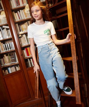 Tee-shirt fille avec inscription - Camps United vue4 - CAMPS UNITED - GEMO