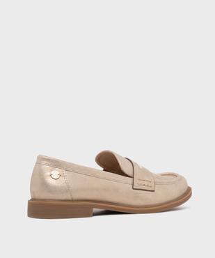 Mocassins métallisés femme - LuluCastagnette vue4 - LULUCASTAGNETTE - GEMO
