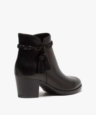 boots dentelle gemo