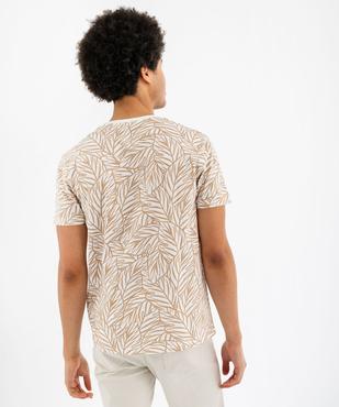 Tee-shirt manches courtes imprimé homme vue4 - GEMO (HOMME) - GEMO