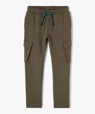 Pantalon de jogging garçon avec poches à rabat - LuluCastagnette vue1 - LULUCASTAGNETTE - GEMO