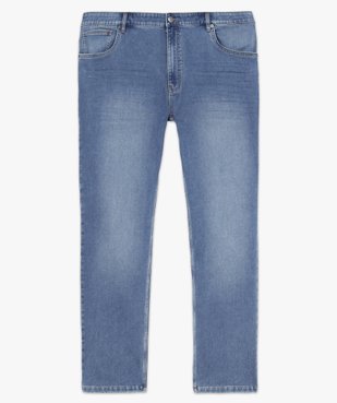 Jean homme coupe Straight légèrement délavé vue4 - GEMO (G TAILLE) - GEMO
