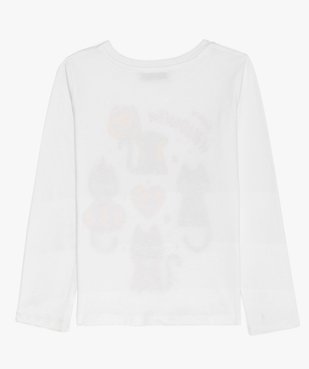 Tee-shirt fille avec motif Halloween vue2 - GEMO (ENFANT) - GEMO