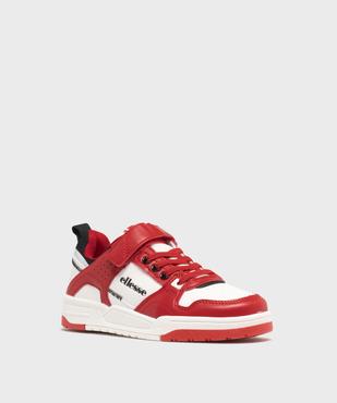 Baskets bicolores avec fermeture scratch garçon - Ellesse vue2 - ELLESSE - GEMO
