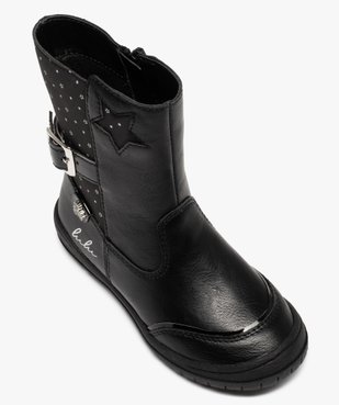 Boots fille zippées motifs étoile – LuluCastagnette vue5 - LULU CASTAGNETT - GEMO