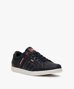 Tennis homme bi-matières à lacets - Redskins vue2 - REDSKINS - GEMO