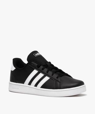 Baskets garçon à lacets – Adidas Grand Court vue2 - ADIDAS - GEMO