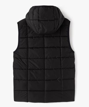 Blouson matelassé sans manches avec capuche garçon vue2 - GEMO 4G GARCON - GEMO