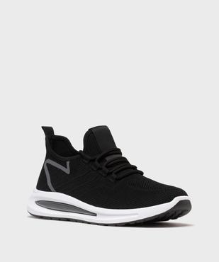 Baskets basses en mesh sans coutures homme vue3 - 5 MILES - GEMO