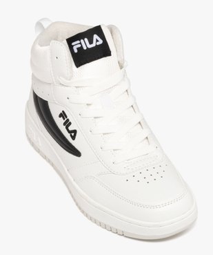 Baskets garçon mid-cut à lacets avec intérieur fourré Regamid- Fila vue5 - FILA - GEMO