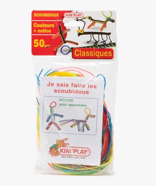 Fils pour scoubidous (lot de 50) – Kim Play vue2 - KIM PLAY - GEMO