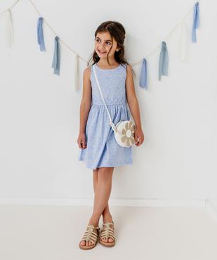 Robe sans manches à motifs fleuris fille vue6 - GEMO (ENFANT) - GEMO