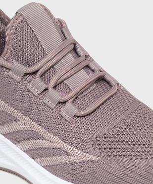 Baskets basses running en mesh à lacets femme - Valentina Baldano vue7 - VALENTINA BALDA - GEMO