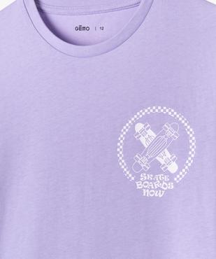 Tee-shirt imprimé estival garçon vue2 - GEMO 4G GARCON - GEMO
