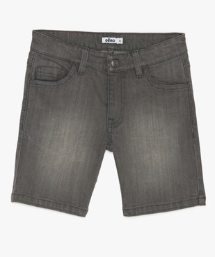 Bermuda garçon en jean coupe Regular vue1 - GEMO (ENFANT) - GEMO