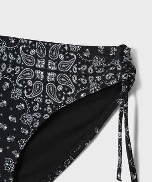 Maillot de bain 2 pièces avec brassière triangle fille vue2 - GEMO (JUNIOR) - GEMO