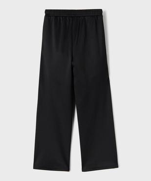 Pantalon de jogging avec petits noeuds sur le côté fille vue4 - GEMO (JUNIOR) - GEMO
