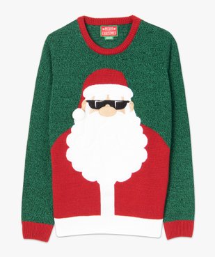 Pull de Noël pour homme avec motif en maille peluche vue4 - GEMO (HOMME) - GEMO