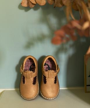 Chaussures salomé pailletées bébé fille - LuluCastagnette  vue6 - LULUCASTAGNETTE - GEMO
