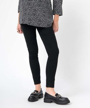 Jean de grossesse coupe Slim avec bandeau haut vue1 - GEMO(FEMME PAP) - GEMO