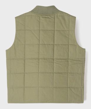 Doudoune sans manches avec poches à rabat garçon vue3 - GEMO (ENFANT) - GEMO