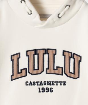 Sweat col châle avec doublure chaude bébé garçon - LuluCastagnette vue2 - LULUCASTAGNETTE - GEMO