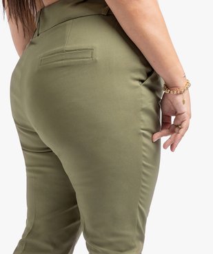 Pantalon femme grande taille 7/8ème - Gémo x Lalaa Misaki vue2 - GEMO (G TAILLE) - GEMO