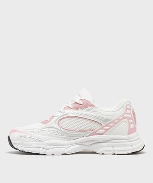 Baskets RT25 U GS Low Cut bicolores femme - Champion vue3 - CHAMPION USA - GEMO