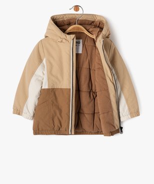 Blouson à capuche multicolore bébé garçon vue2 - GEMO 4G BEBE - GEMO