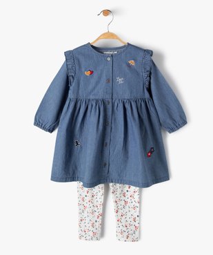 Ensemble bébé fille 2 pièces – Lulu Castagnette vue2 - LULUCASTAGNETTE - GEMO