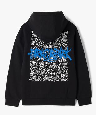 Sweat à capuche au look streetwear garçon vue3 - GEMO (JUNIOR) - GEMO