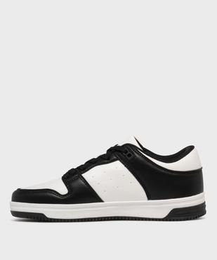 Baskets bicolores à lacets femme - Camps United vue3 - CAMPS - GEMO