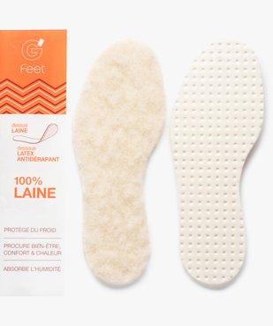 Semelle laine enfant vue2 - GEMO(ENTRETIEN) - GEMO