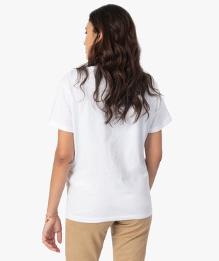 Tee-shirt de grossesse et d'allaitement à manches courtes et motif vue3 - GEMO (MATER) - GEMO